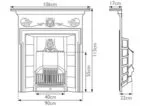 Morris Cast Iron Combination Fireplace Home Refresh 2020