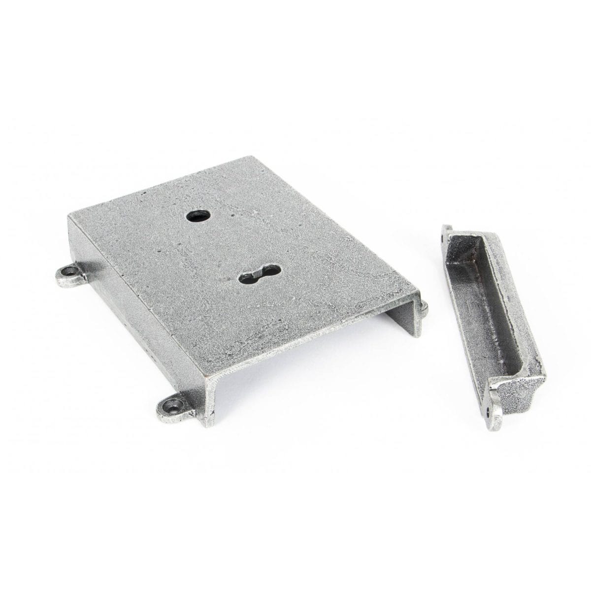 Pewter Rim Lock & Cast Iron Cover - Image 2