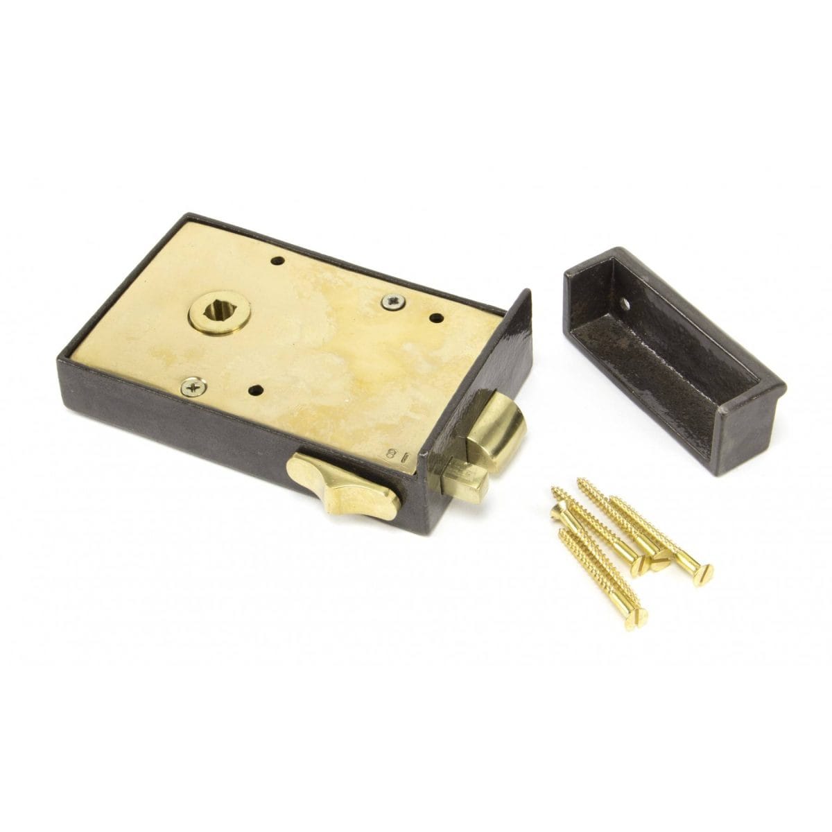 Iron Left Hand Bathroom Latch - Image 3