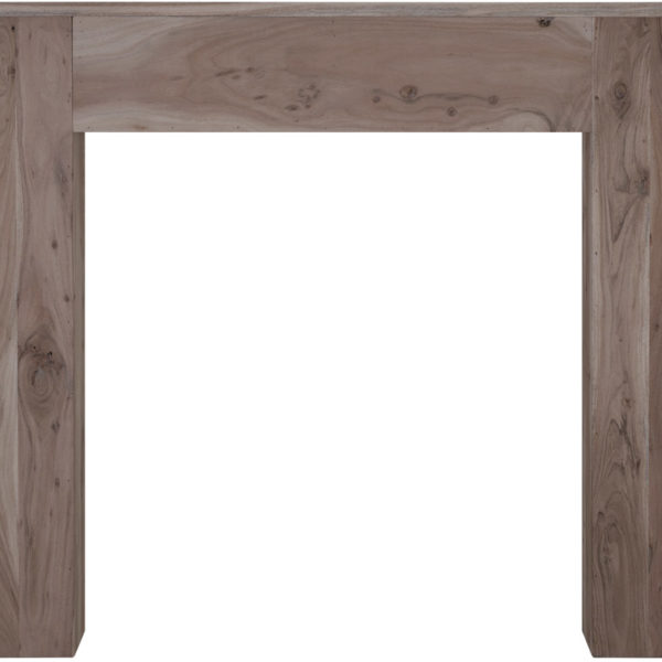 New England Wooden Fireplace Surround Weathered Acacia.jpg