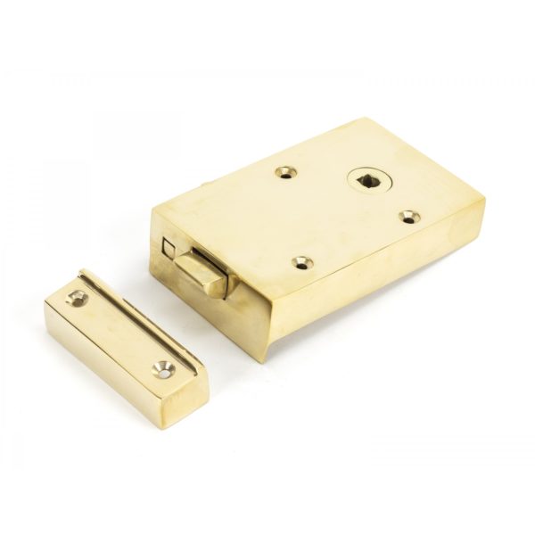 Polished Brass Right Hand Bathroom Latch Home Refresh 2020
