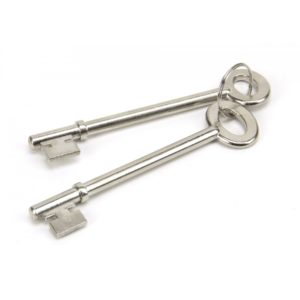 Polished Brass Rim Lock & Cover Keys Home Refresh 2020