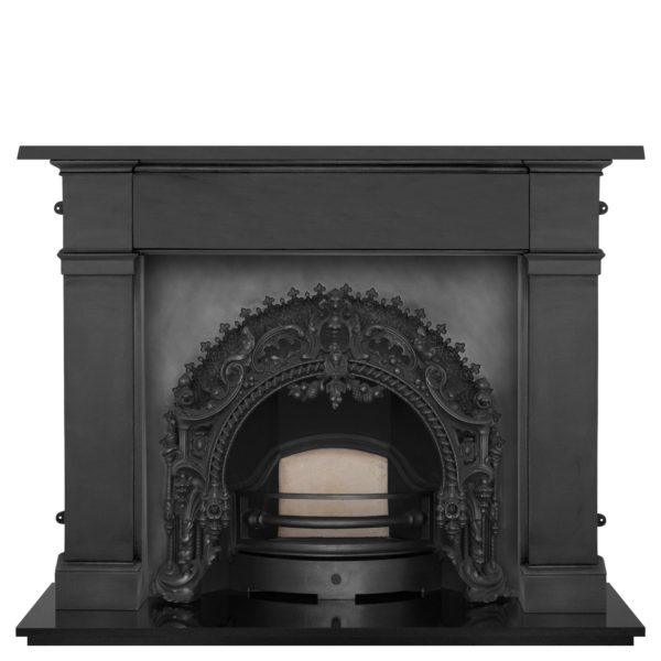 Rococo Cast Iron Fireplace Insert