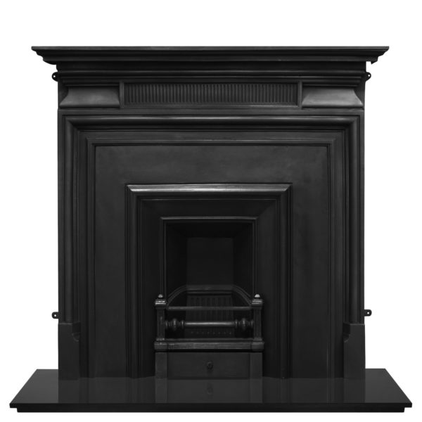 Royal-Narrow Cast iron Fireplace Insert