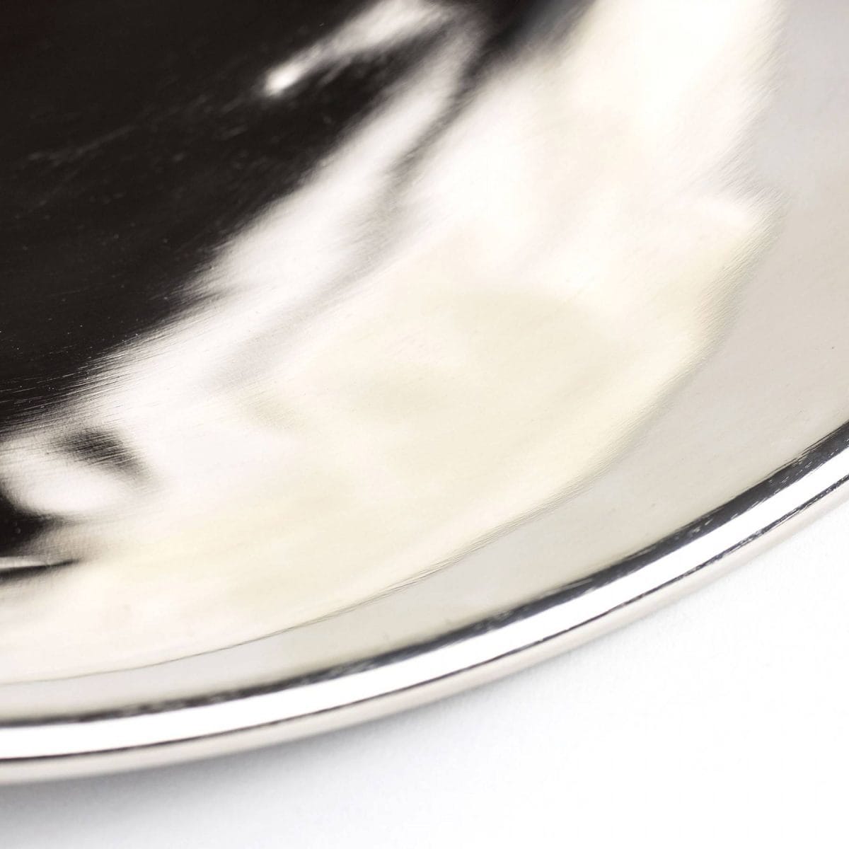 Dark Grey & Smooth Nickel Brindley Pendant - Image 3