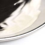 Dark Grey & Smooth Nickel Hockley Pendant - Image 3