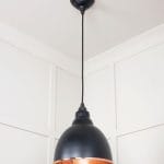 Close-Up of Brindley Pendant Light Canopy and Cord