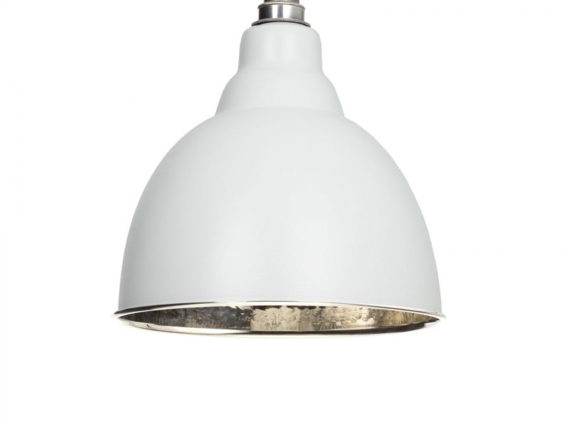 LIGHT GREY & HAMMERED NICKEL BRINDLEY PENDANT FROM THE ANVIL_HOME_REFRESH