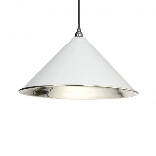 LIGHT GREY SMOOTH NICKEL HOCKLEY PENDANT FROM THE ANVIL_HOME REFRESH