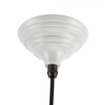 Light Grey Smooth Nickel Interior Harborne Pendant - Image 2