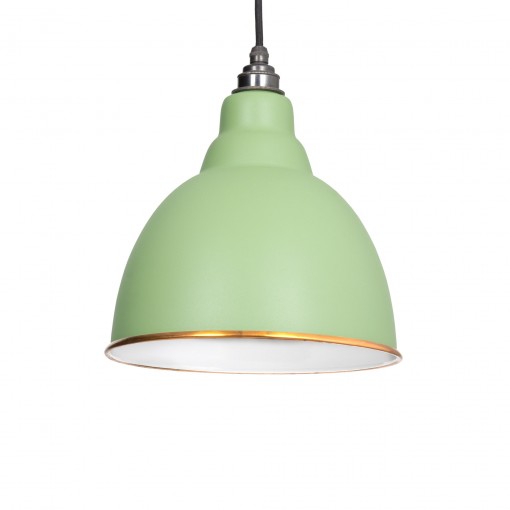 Sage Green & White Interior Brindley Pendant Home Refresh _From The Anvil