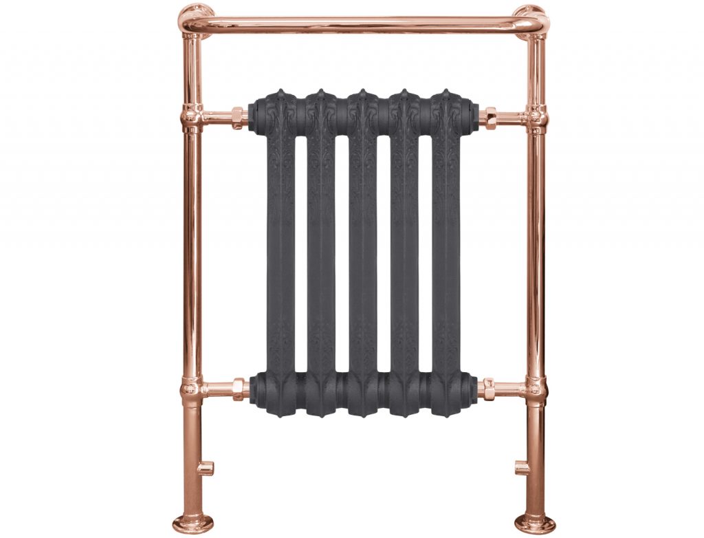 Wilsford Towel Rail Copper - 965mm x 675mm Railings Finish Carron_Home Refresh