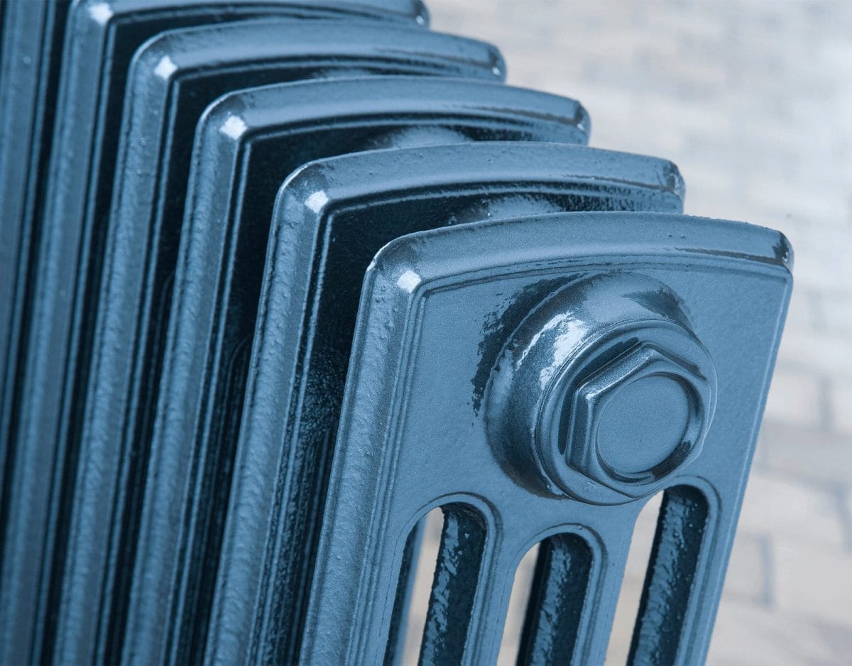 Arroll Edwardian 4 Column Cast Iron Radiator Detailed View 2.jpg