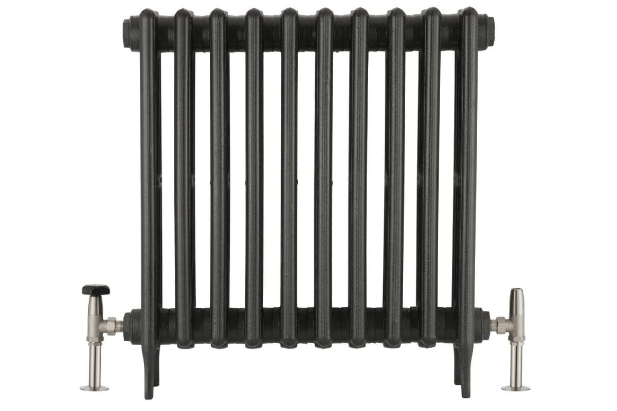 Arroll UK-12 Manual Cast Iron Radiator Valve – Brushed Nickel - Image 4