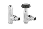 Home Refresh Arroll UK-12 Manual Cast Iron Radiator Valve – Chrome Plated