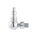 Home Refresh Arroll UK-15 Thermostatic Cast Iron Radiator Valve – Chrome Plated 2