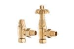 Home Refresh Arroll UK-18 Thermostatic Cast Iron Radiator Valve – Old English Brass