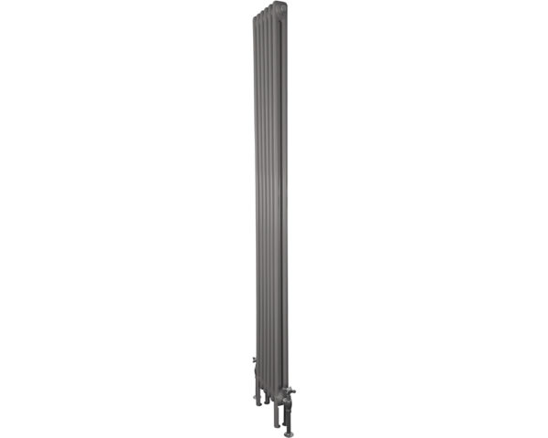 Home-Refresh-Enderby-2-Column-6-Section-Steel-Radiator-1910mm-Farrow-and-Ball-Mole's-Breath-Colour-Finish