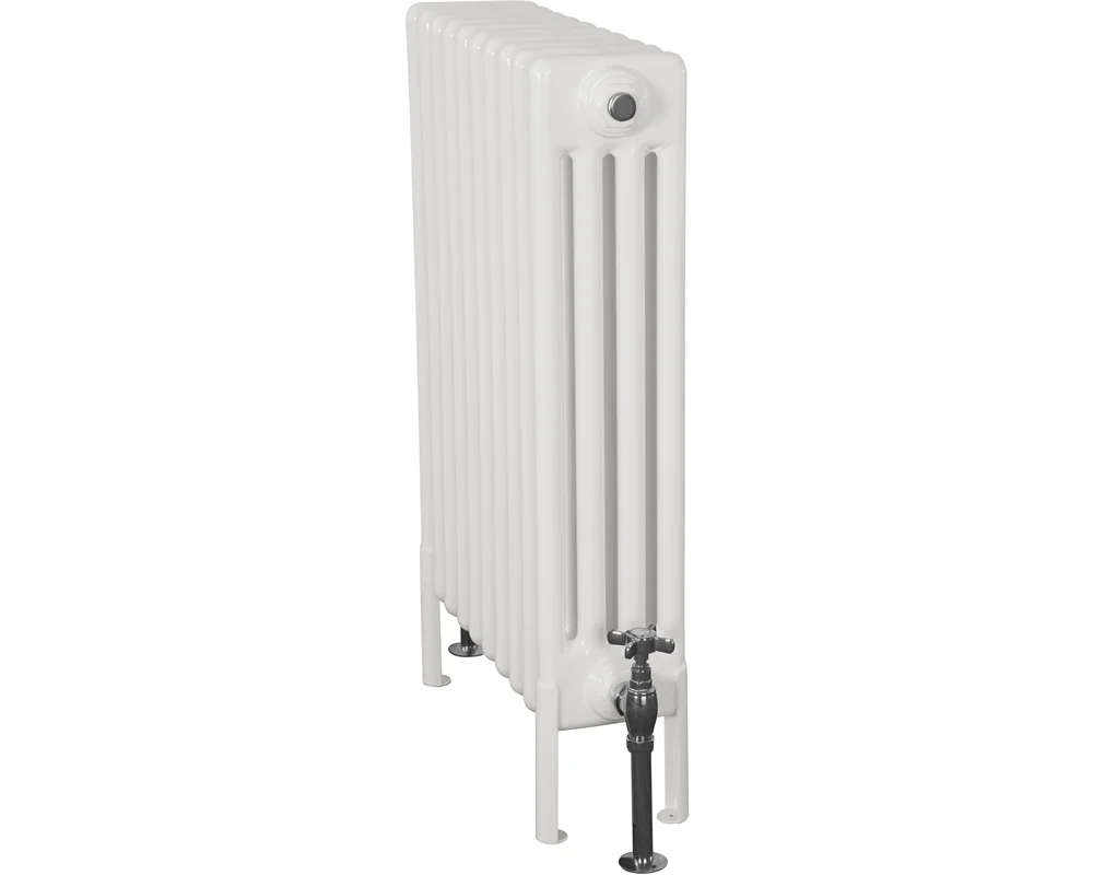 Home-Refresh-Enderby-4-Column-10-Section-Steel-Radiator-710mm-Farrow-and-Ball-White-Colour-Finish
