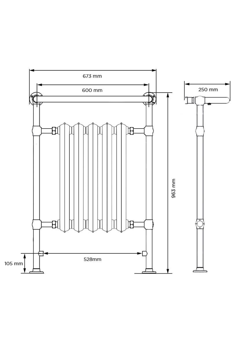 Arroll Towel Rail Radiator Dimensions.jpg