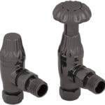 Crocus Wheel 15mm Inlet Manual Radiator Valve Black Nickel.jpg