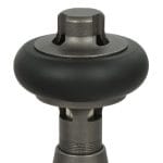 Faringdon Traditional Thermostatic Radiator Valve - Light Pewter (Angled TRV) - Image 4