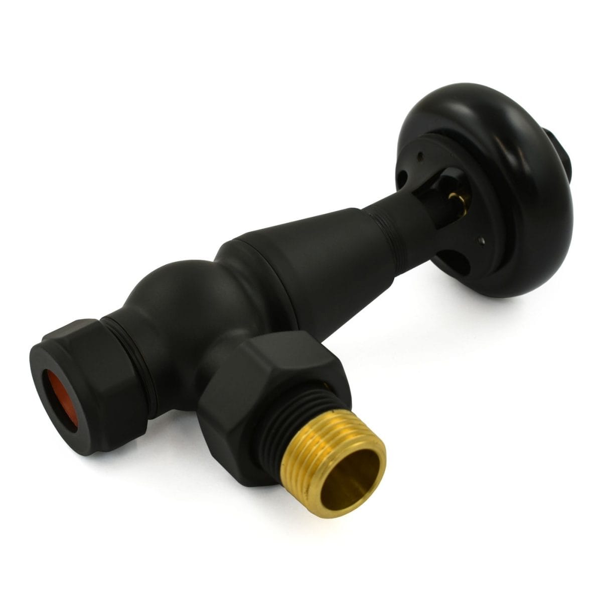 Faringdon Traditional Thermostatic Radiator Valve - Satin Black (Angled TRV) 3.jpg