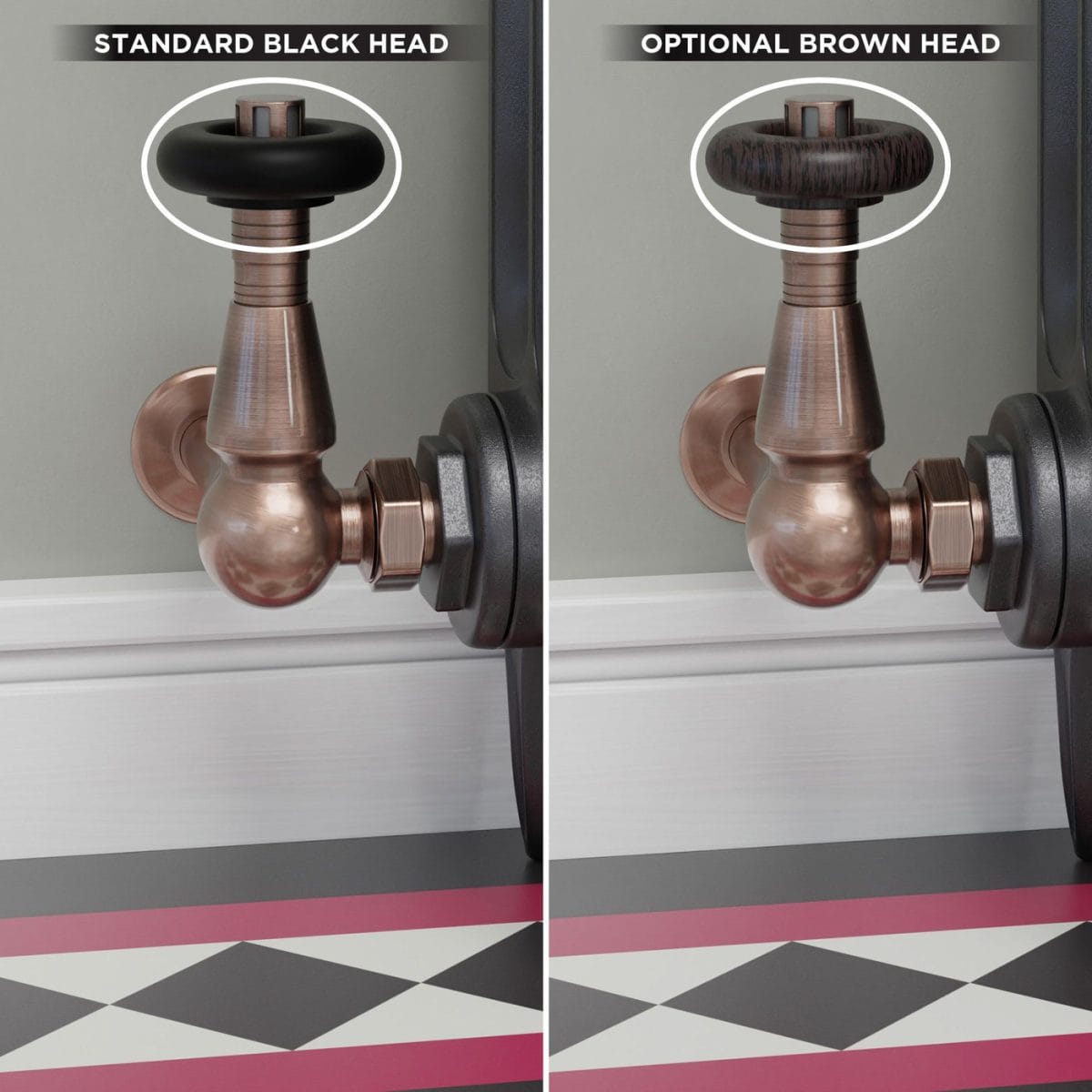 Jaguar Thermostatic Radiator Valve - Antique Copper (Corner TRV) 14.jpg