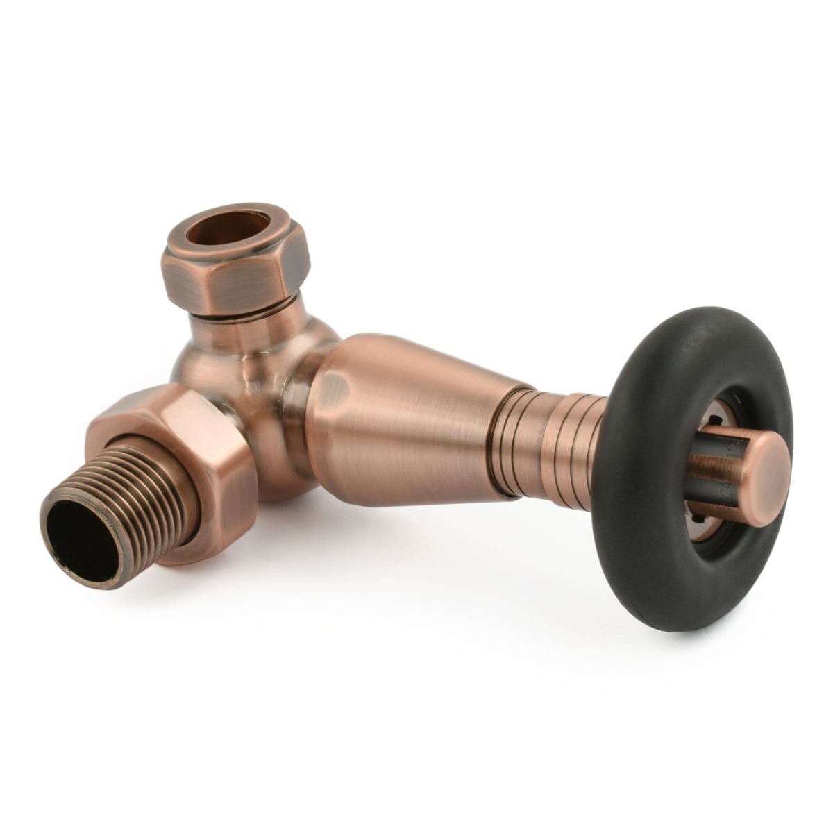 Jaguar Thermostatic Radiator Valve - Antique Copper (Corner TRV) 2.jpg