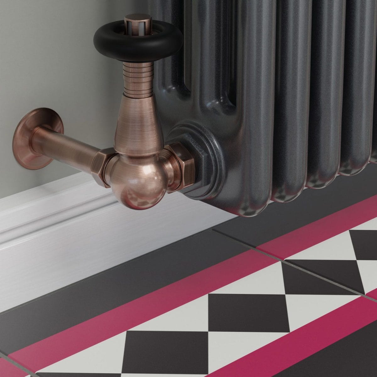 Jaguar Thermostatic Radiator Valve - Antique Copper (Corner TRV) 9.jpg