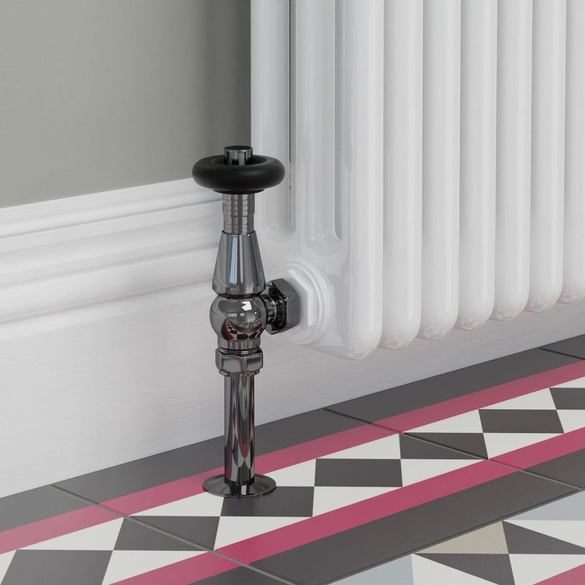 Jaguar Thermostatic Radiator Valve - Black Nickel (Angled TRV) 11.jpg
