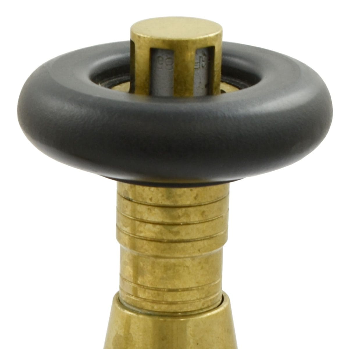 Jaguar Thermostatic Radiator Valve - Unlacquered Brass (Angled TRV) - Image 7