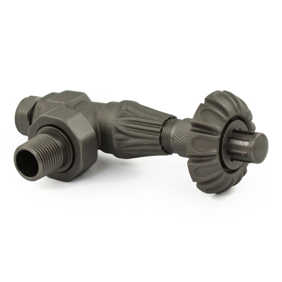 Abbey Thermostatic Radiator Valve & Lockshield - Light Pewter (Angled TRV) 2.jpg