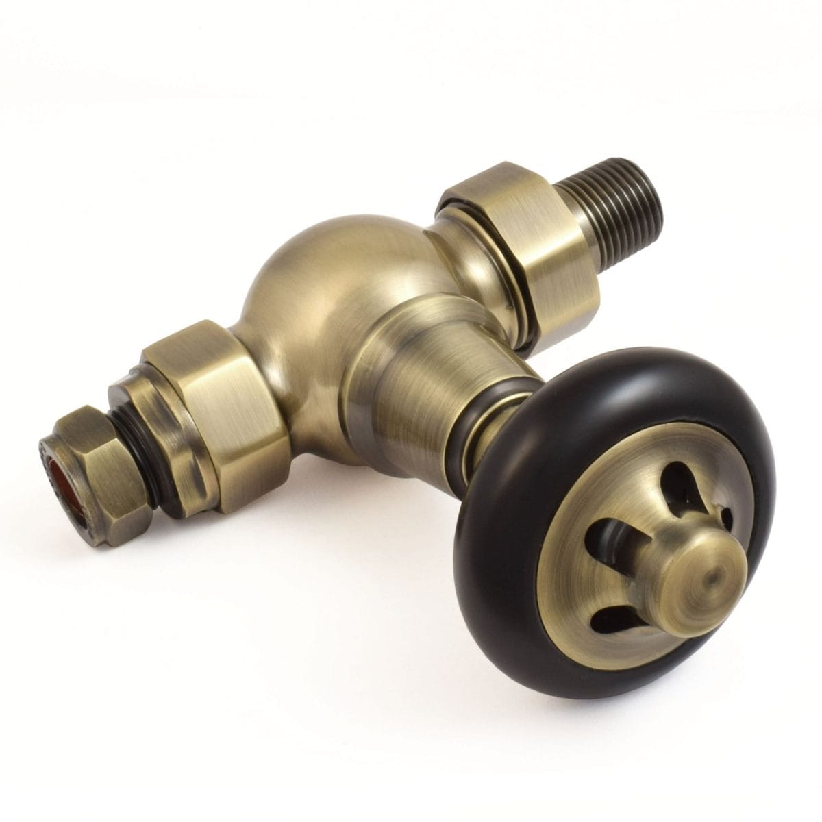 Commodore Traditional Manual Radiator Valve - Antique Brass (Straight Manual) 2.jpg