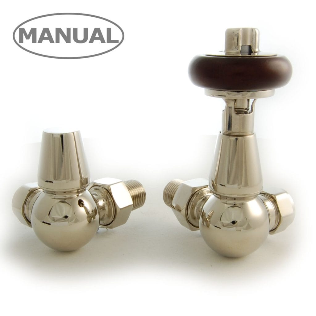 Eton Traditional Radiator Valve - Nickel (Corner Manual).jpg