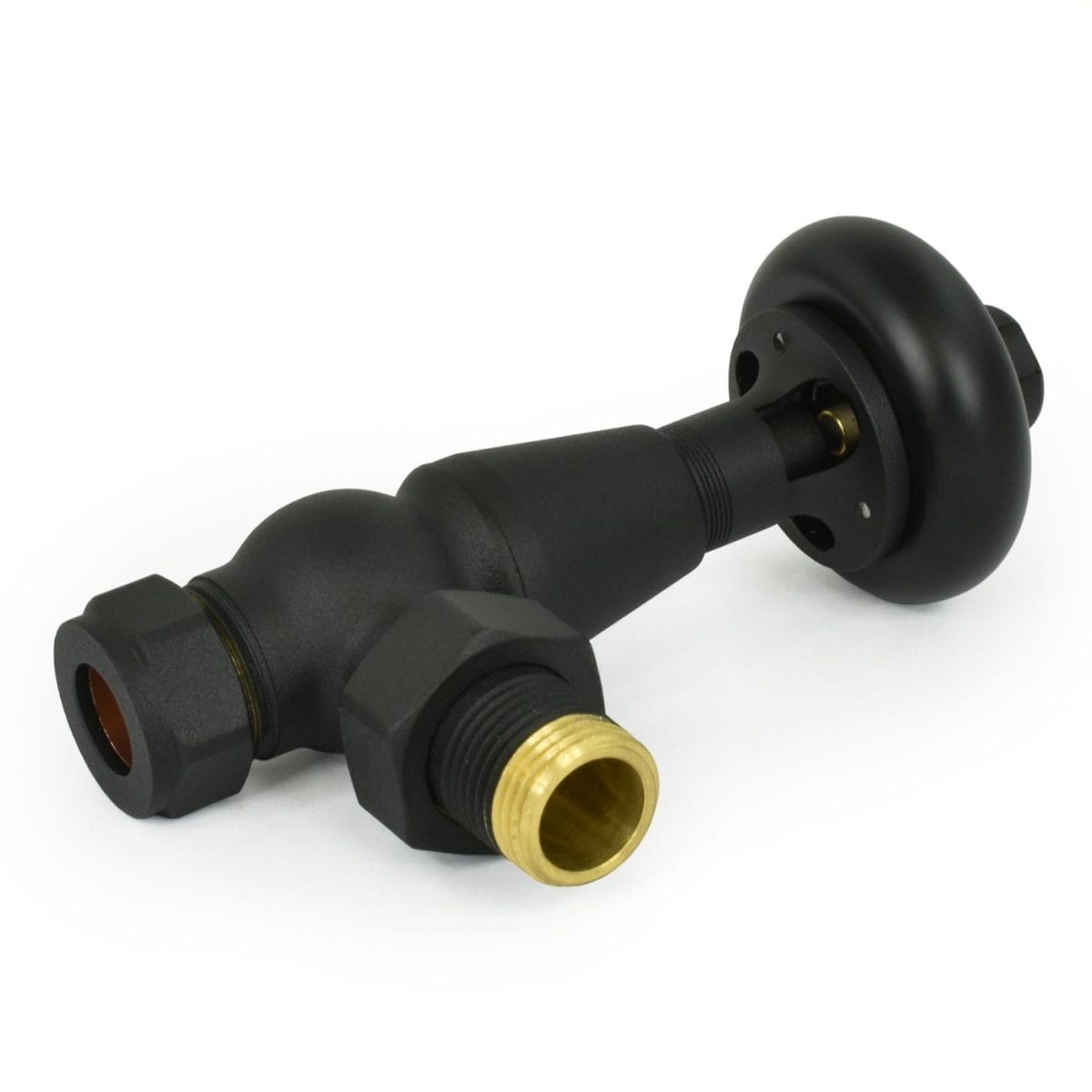 Eton Traditional Radiator Valve - Textured Black (Angled Manual) 3.jpg