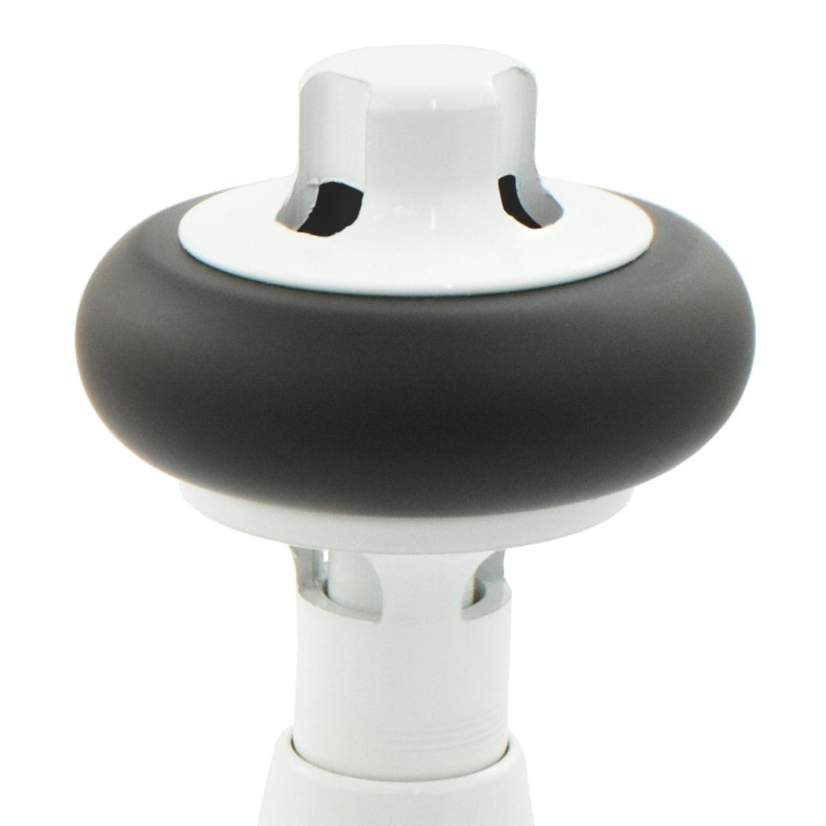 Eton Traditional Radiator Valve - White (Angled Manual) - Image 4