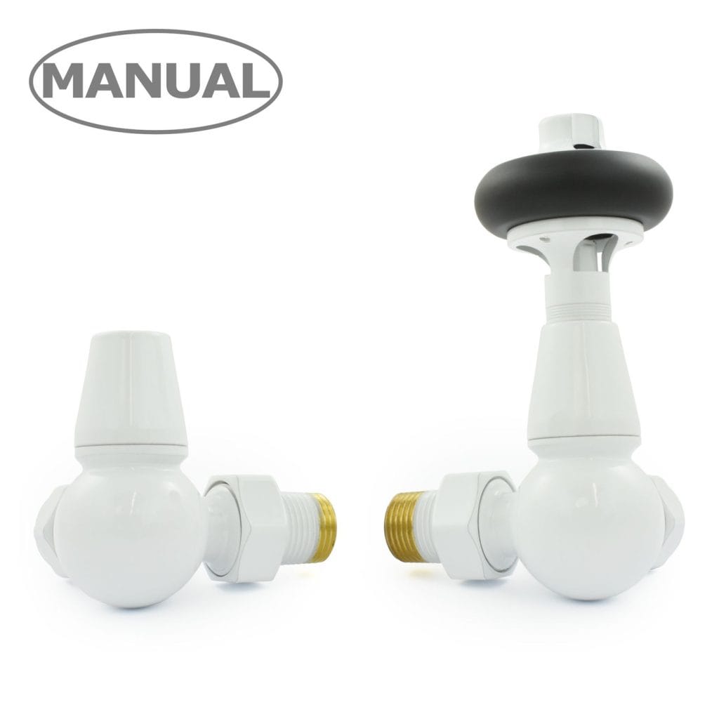 Eton Traditional Radiator Valve - White (Corner Manual).jpg