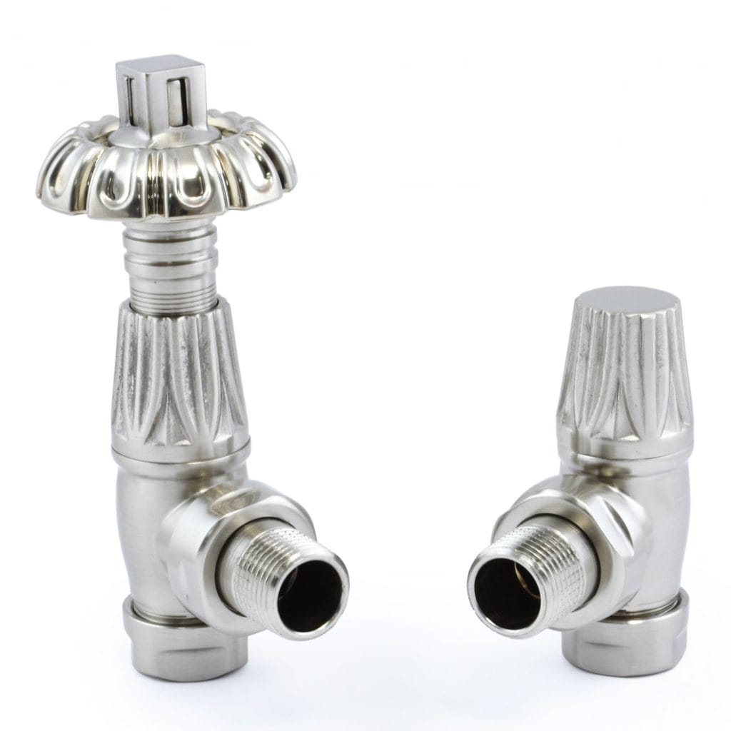 Gothic Thermostatic Radiator Valve - Silver (TRV).jpg