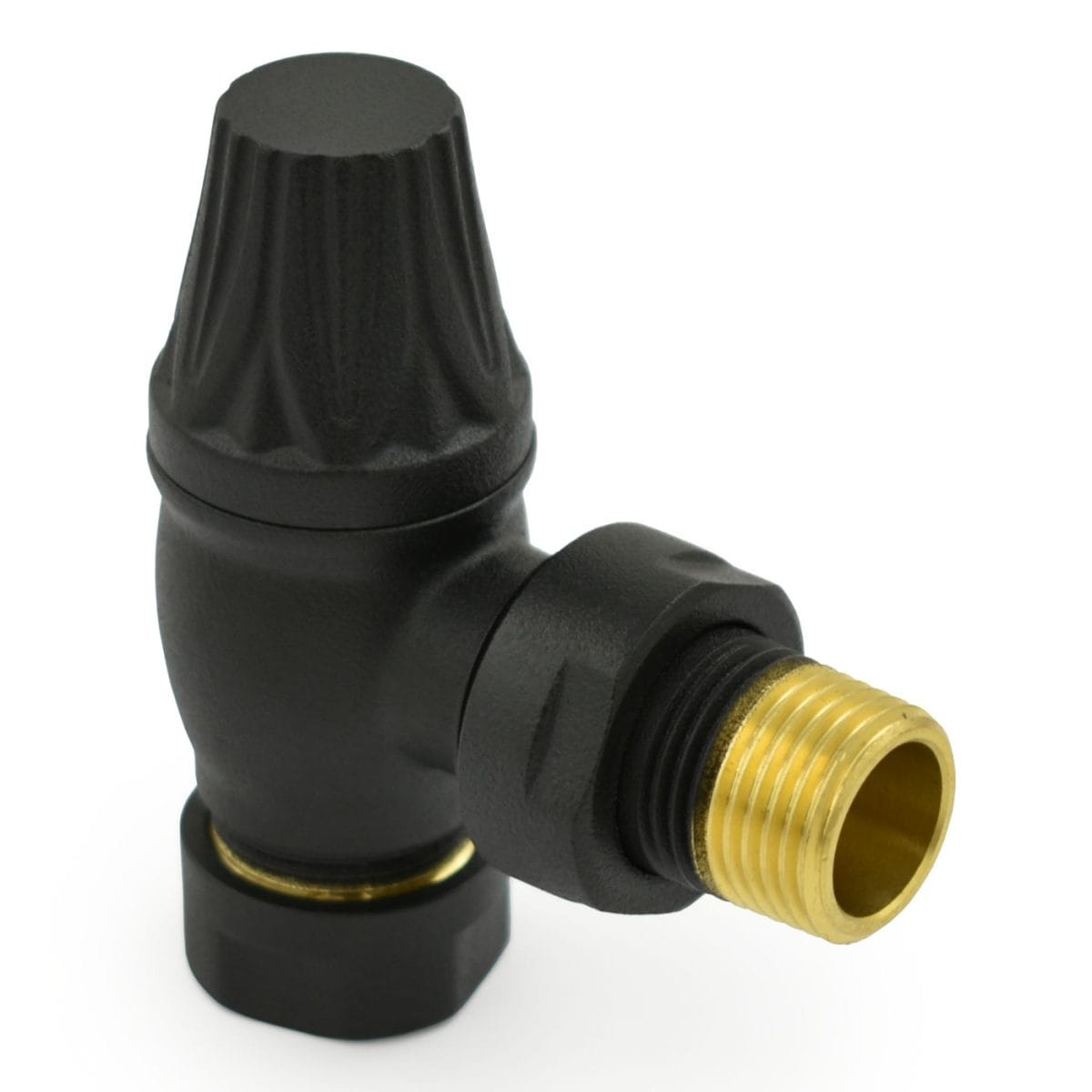 Poppy Thermostatic Radiator Valve - Textured Black (TRV) 3.jpg