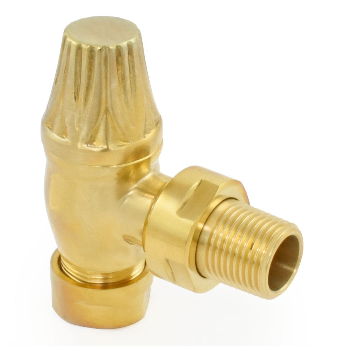 Poppy Thermostatic Radiator Valve - Unlacquered Brass (TRV) 6.jpg