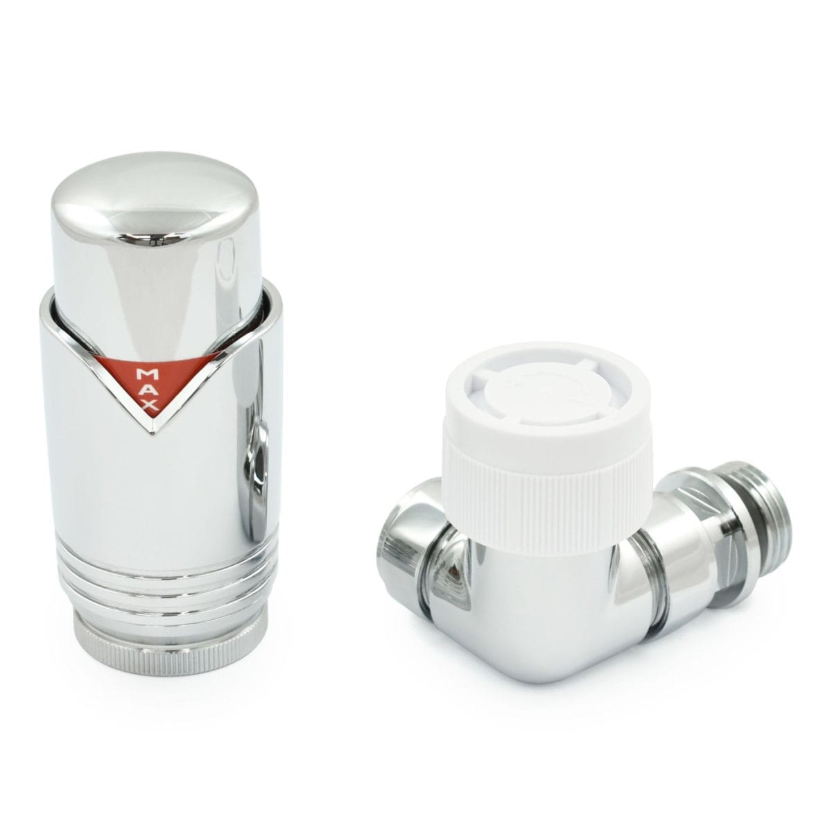 Realm Corner TRV Chrome Wheelhead & Lockshield - Image 3