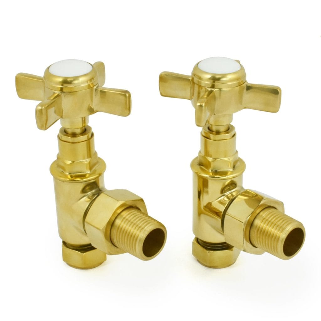 Westminster Crosshead Rad Valves Angled Unlacquered Brass (pair).jpg