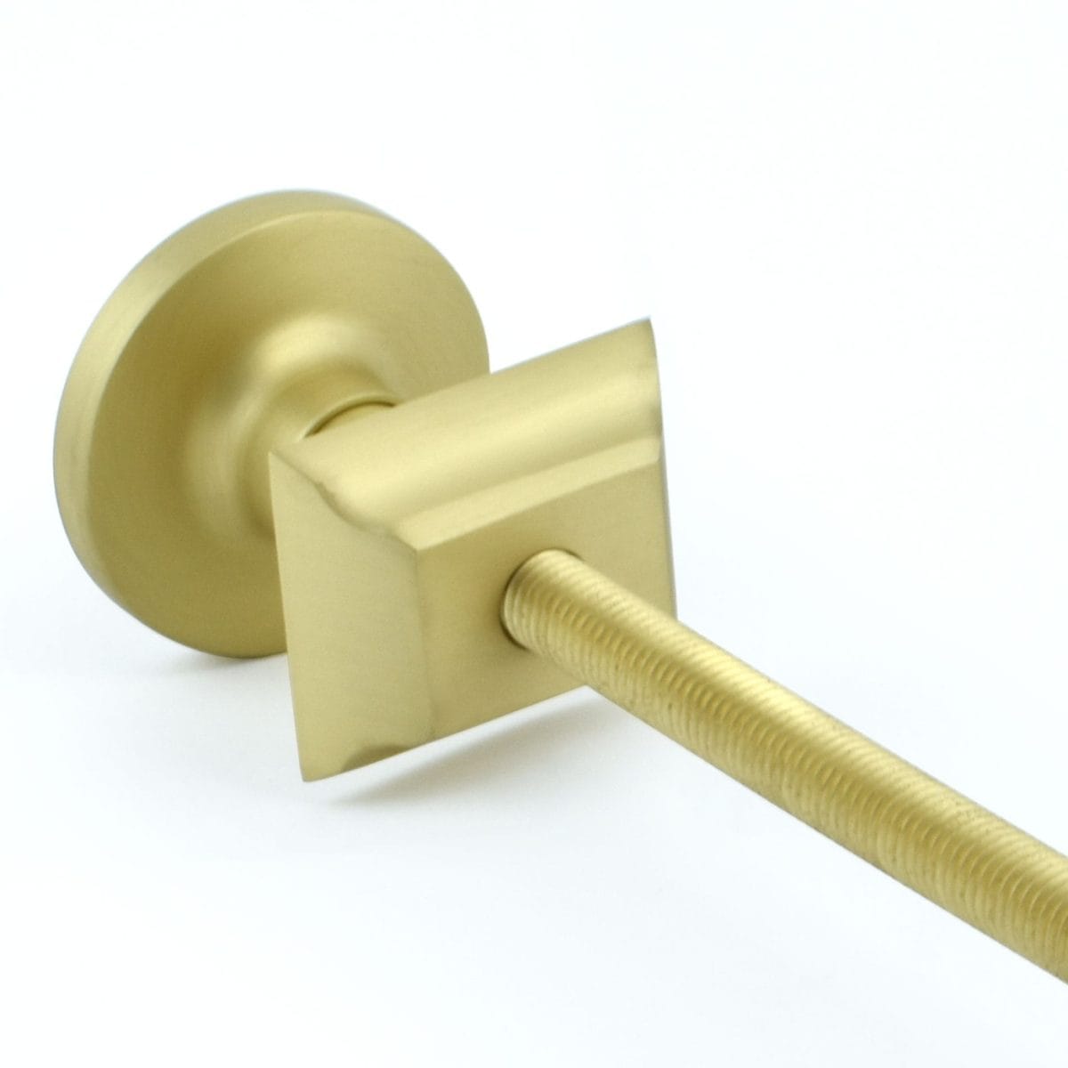 Cast Iron Radiator Luxury Wall Stay Fixing - Brushed Brass - Image 3