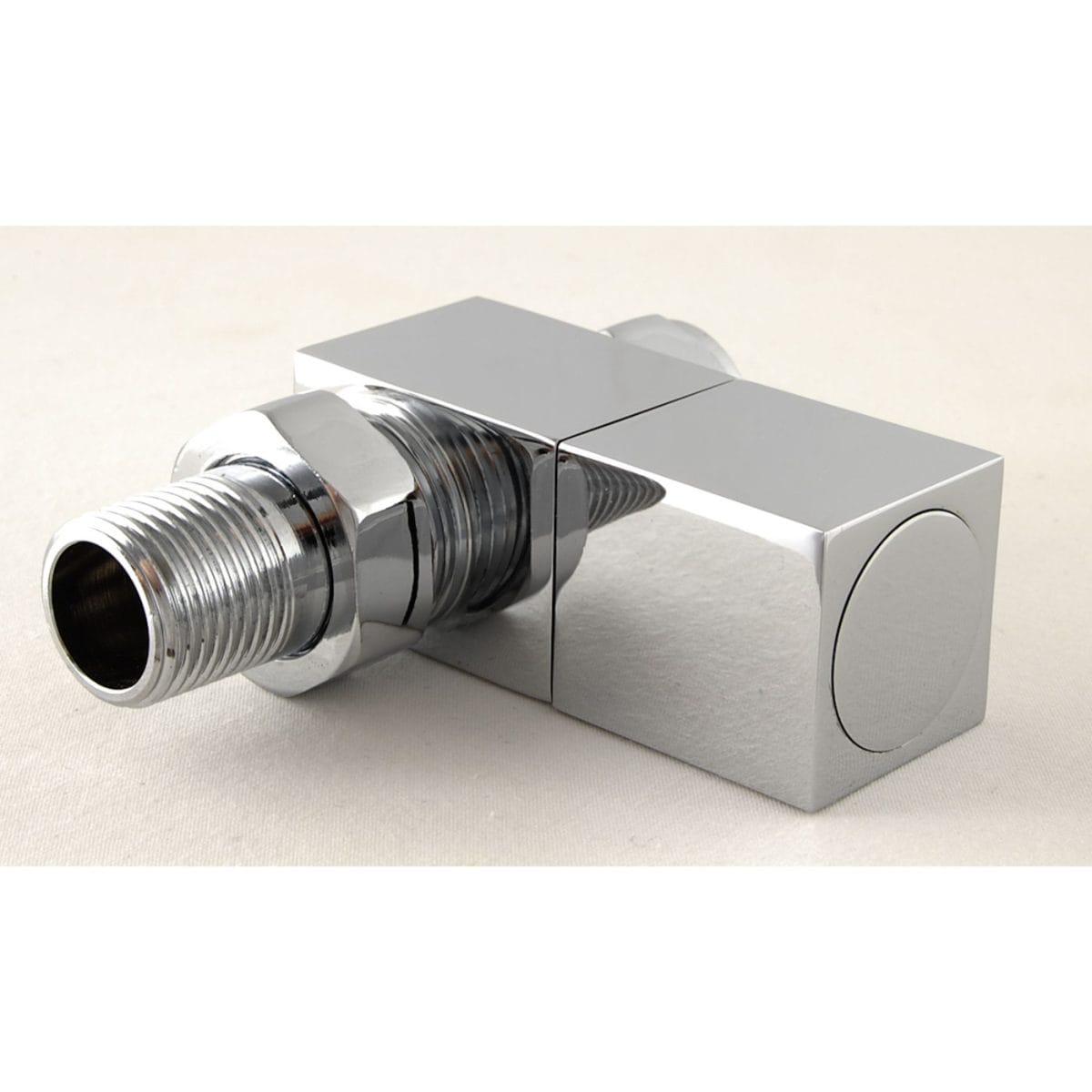 Cubex Square Straight Radiator Valves - Chrome 3.jpg