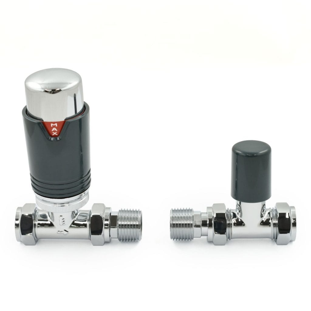 Echo Straight TRV Chrome & Anthracite Thermostatic Radiator Valve.jpg