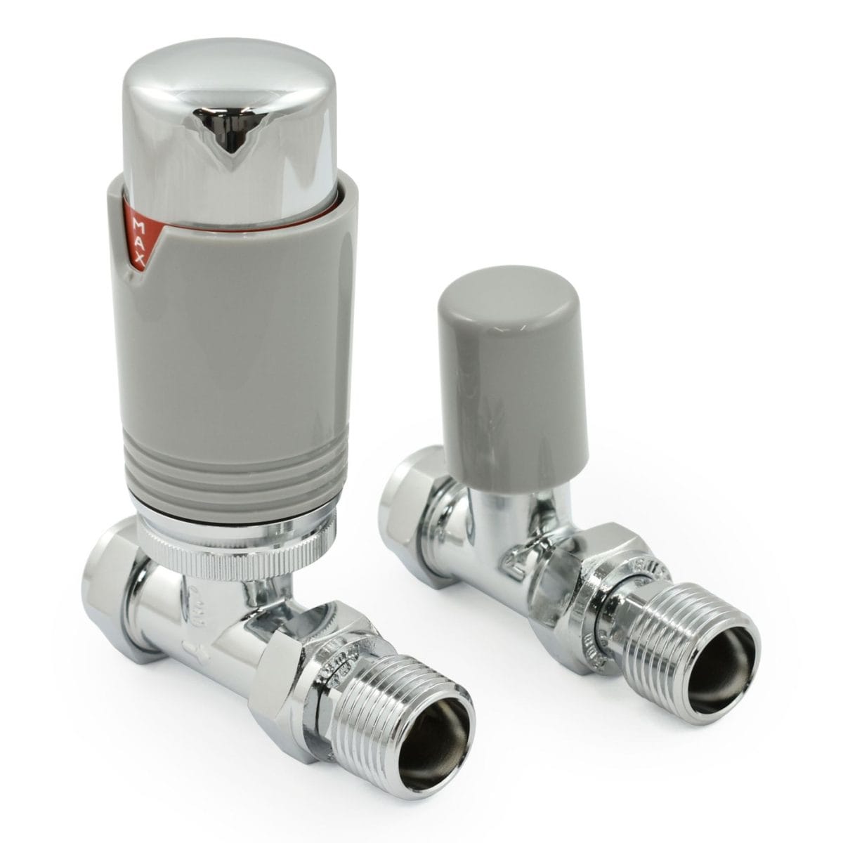 Echo Straight TRV Chrome & Silver Thermostatic Radiator Valve 2.jpg