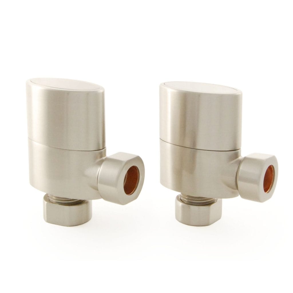 Ellipse Oval Rad Valve Brushed Satin Nickel Pair Without Sleeve Kit.jpg