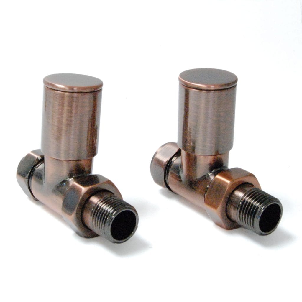 Milan Straight Antique Copper Radiator Valves (Pair).jpg