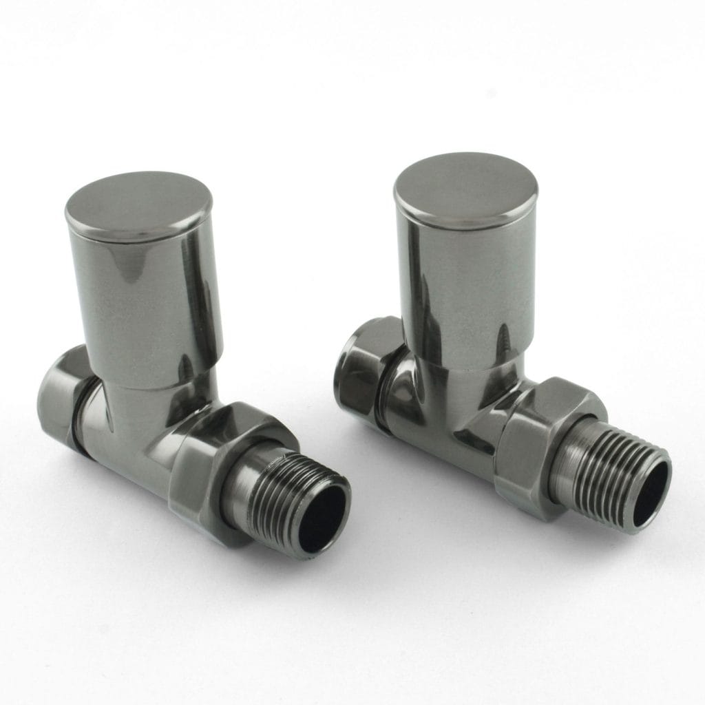 Milan Straight Black Nickel Radiator Valves (Pair).jpg